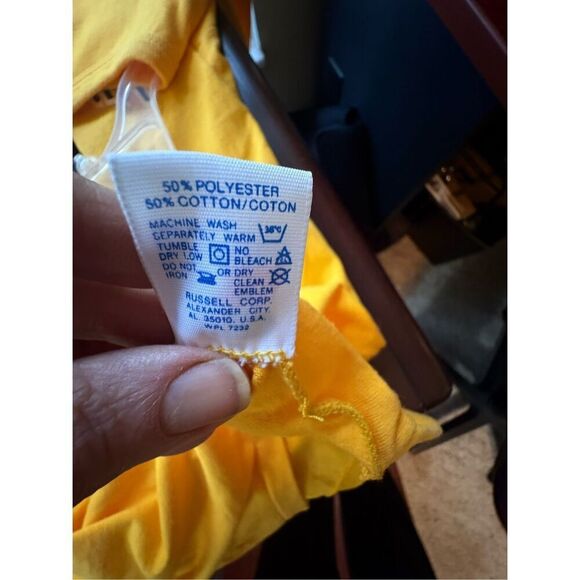 Men’s West Virginia Mountaineers Football Jersey, size S, Russell Athletic - Picture 4 of 4